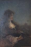 Alfred Stevens Allegory of the night USA oil painting artist